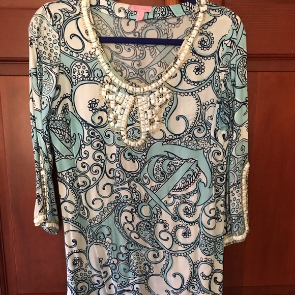Lilly Pulitzer Dresses & Skirts - Amazing Lily Pulitzer jeweled dress!